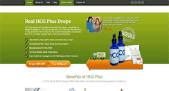 Desktop Screenshot of hcgplusdrops.com