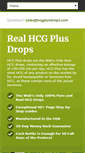 Mobile Screenshot of hcgplusdrops.com